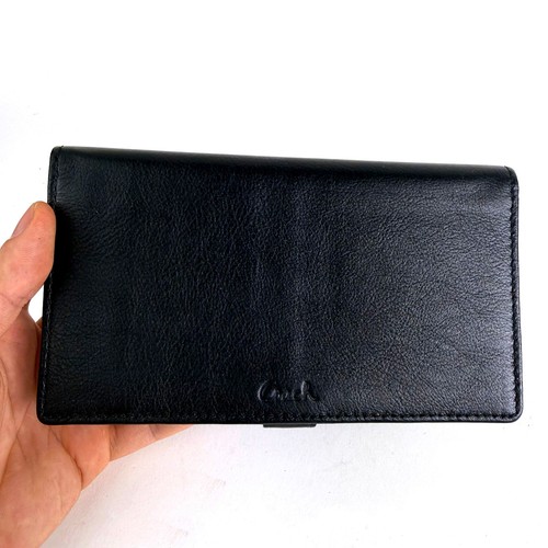 Vtg coach black leather - coach,