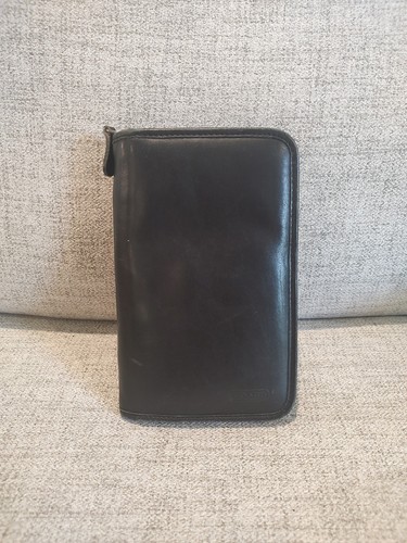 Coach black leather - black,